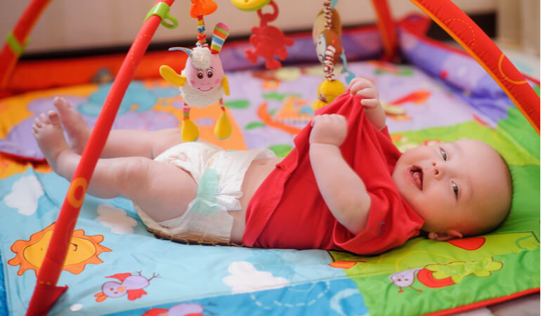 Tech exposure for pre-toddler