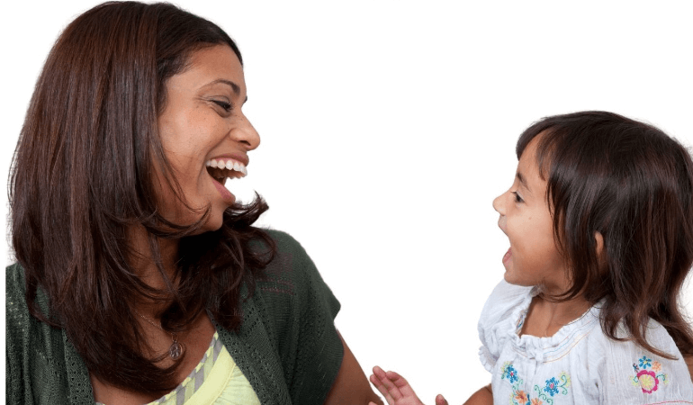 How does the app help parents and families?